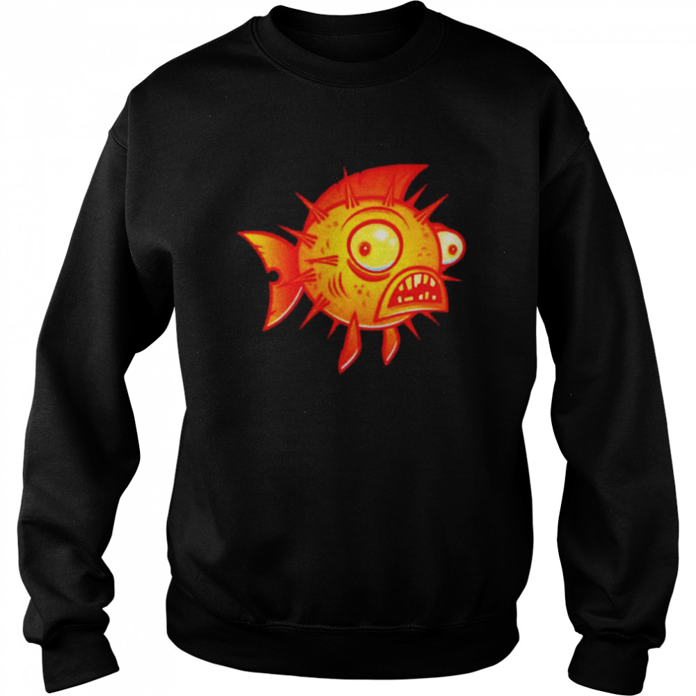 Pufferfish shirt Unisex Sweatshirt