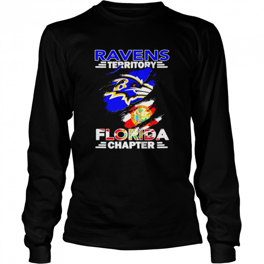 Ravens Territory Florida Chapter shirt Long Sleeved T-shirt