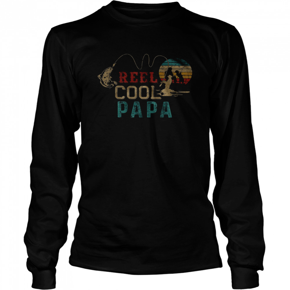 Reel Cool Papa Long Sleeved T-shirt