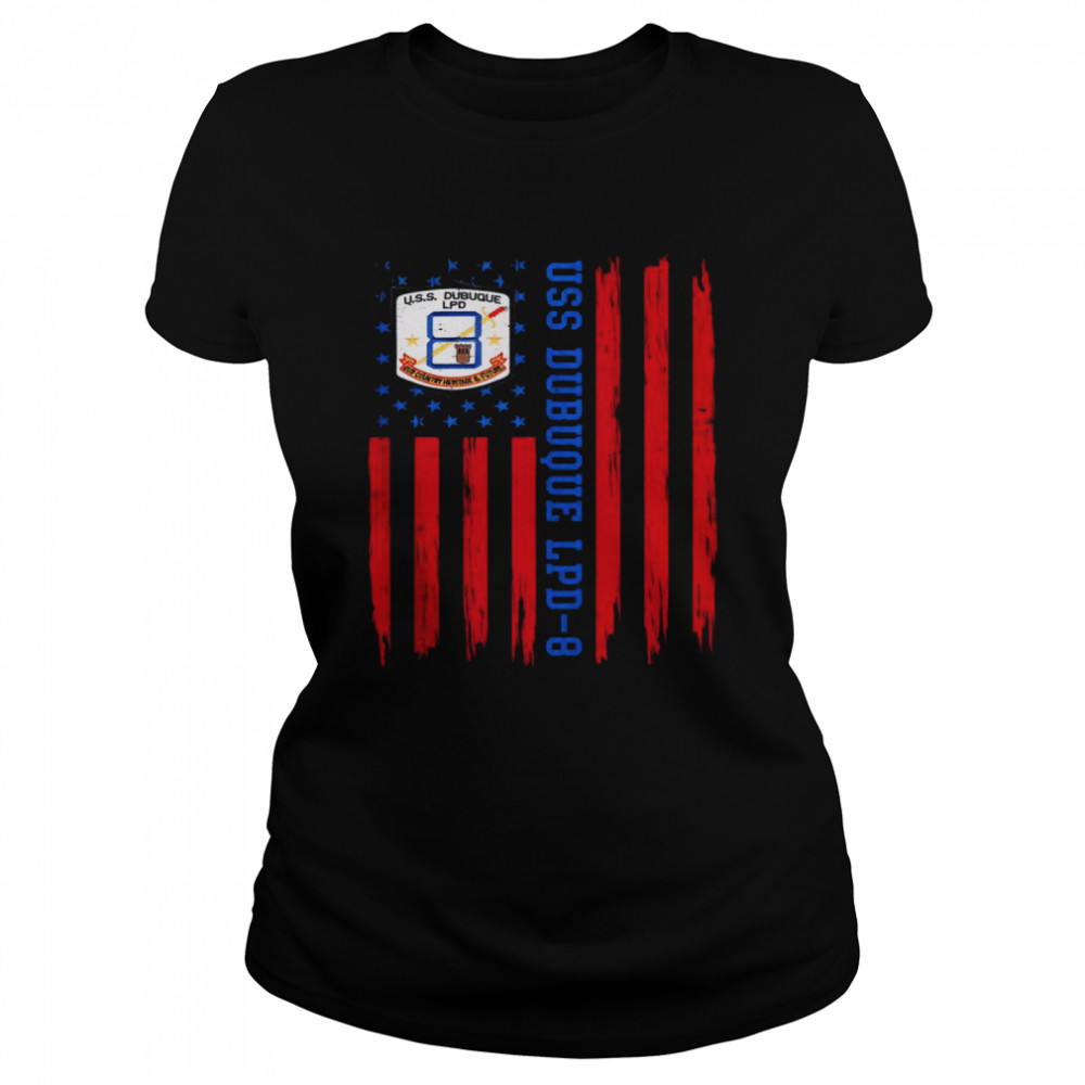 USS Dubuque LPD8 shirt Classic Women's T-shirt