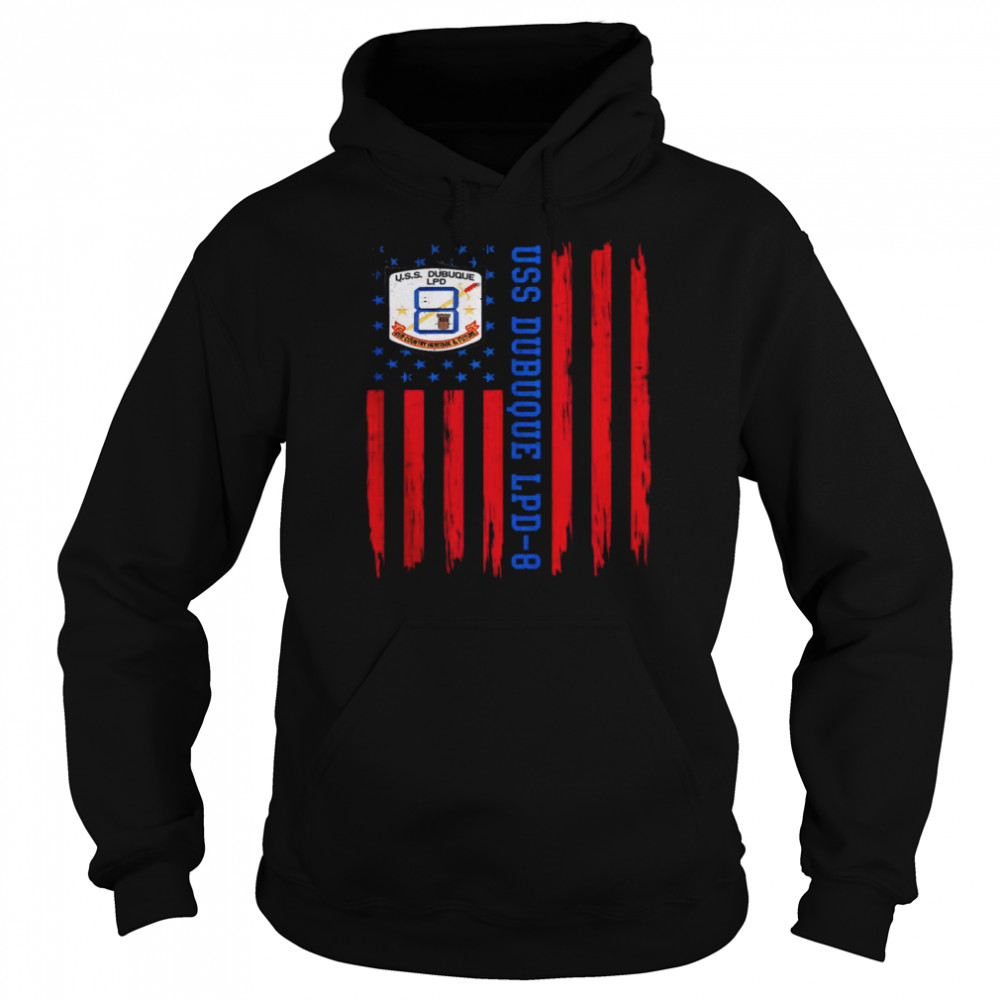 USS Dubuque LPD8 shirt Unisex Hoodie