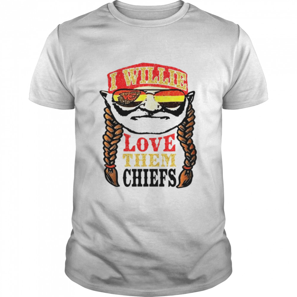I willie love them Kansas City Chiefs shirt Classic Men's T-shirt