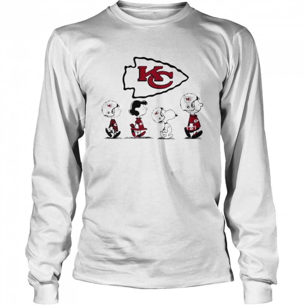 Kansas City Chiefs NFL Football Snoopy Woodstock The Peanuts Movie Youth  Sweatshirt