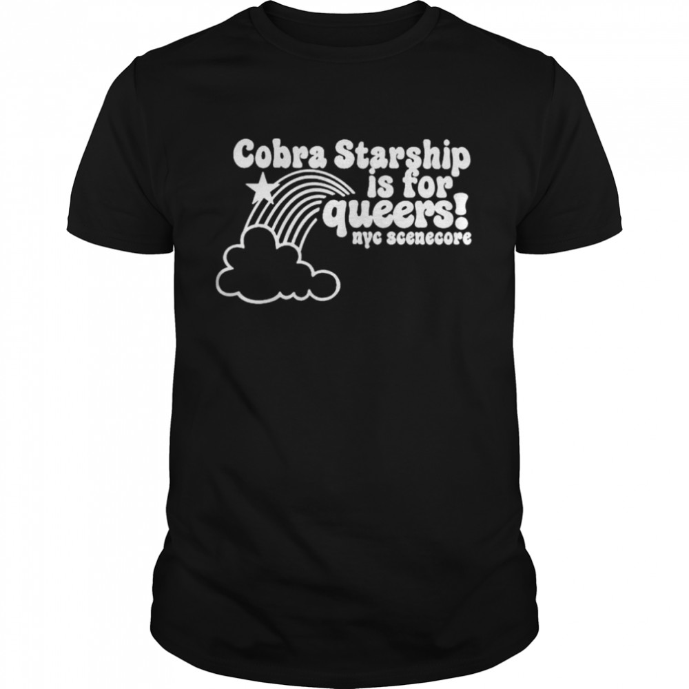 Cobra starship is for queers NYC scenecore shirt Classic Men's T-shirt