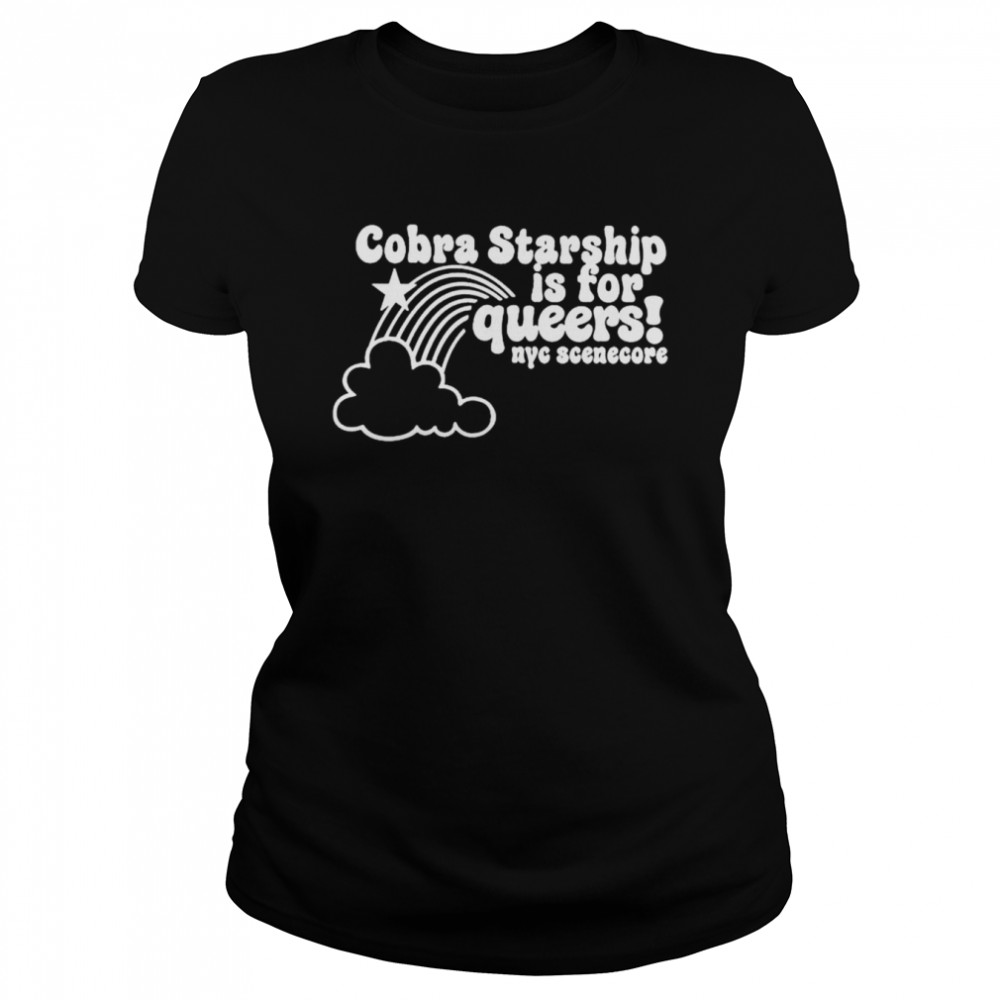 Cobra starship is for queers NYC scenecore shirt Classic Women's T-shirt