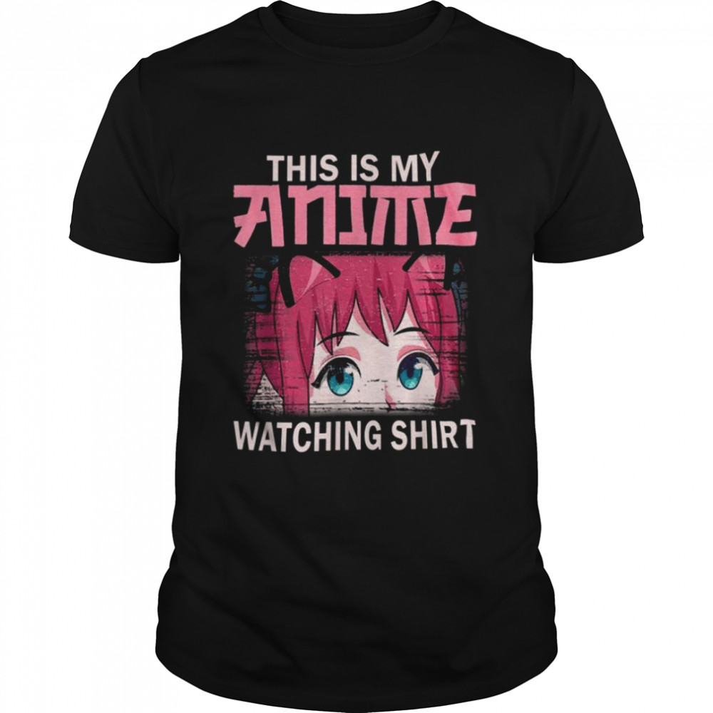 This is my anime watching shirt Classic Men's T-shirt