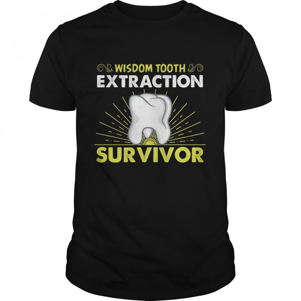 Wisdom Tooth Extraction Survivor  Classic Men's T-shirt