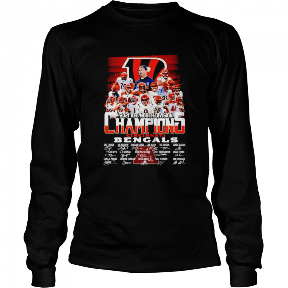 Cincinnati Bengals AFC North Division Champions Signature Shirt