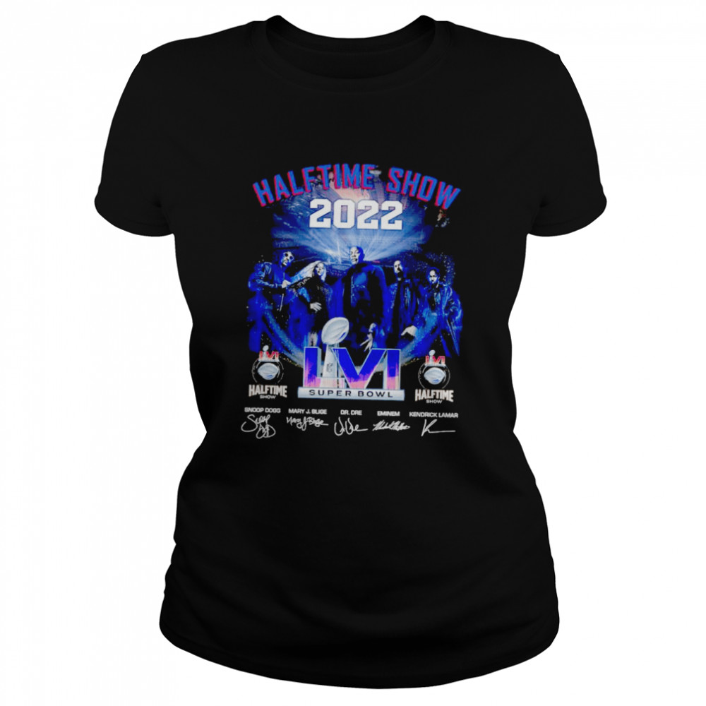 Halftime Show 2022 Lvi Super Bowl Signatures Shirt - Granpa shirts