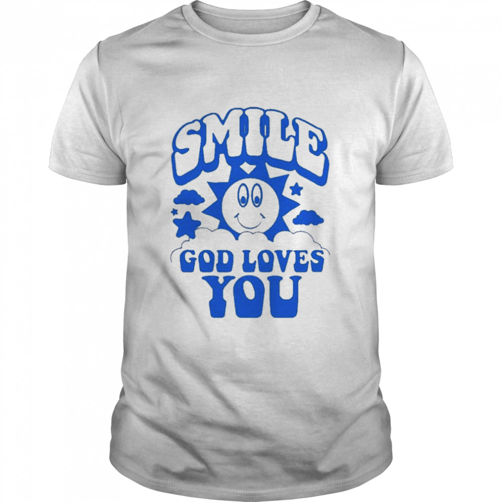 Smile God Loves You  Classic Men's T-shirt