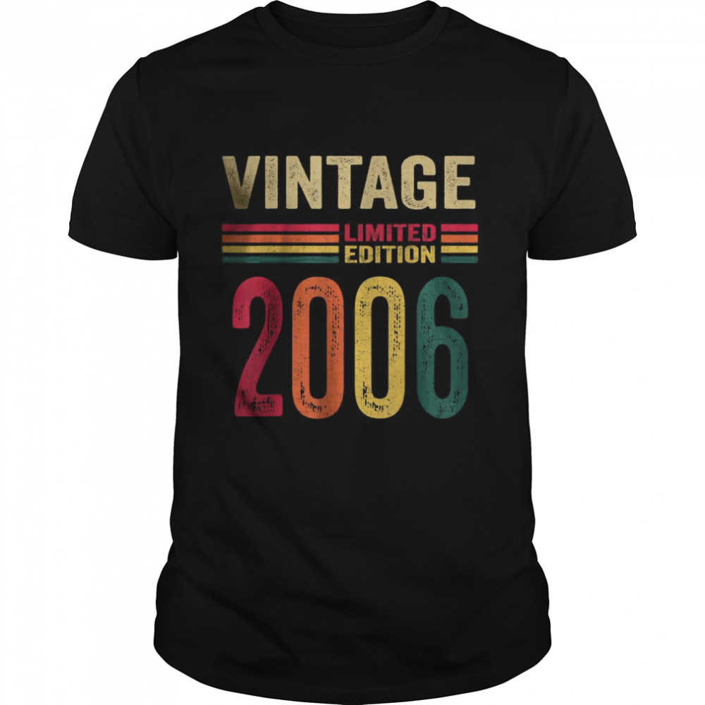 Vintage 2006 Limited Edition 16th Birthday T- Classic Men's T-shirt