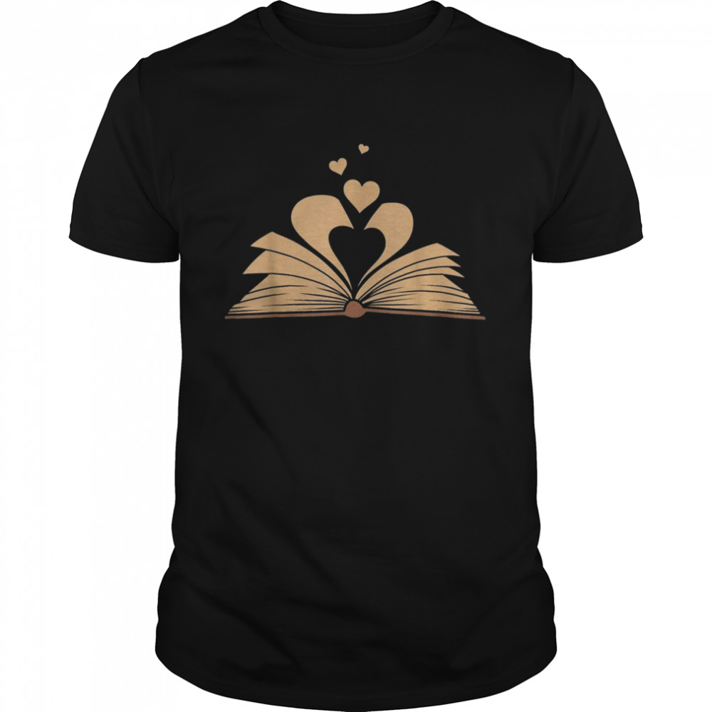 Bookworm Librarian Book Design  Classic Men's T-shirt