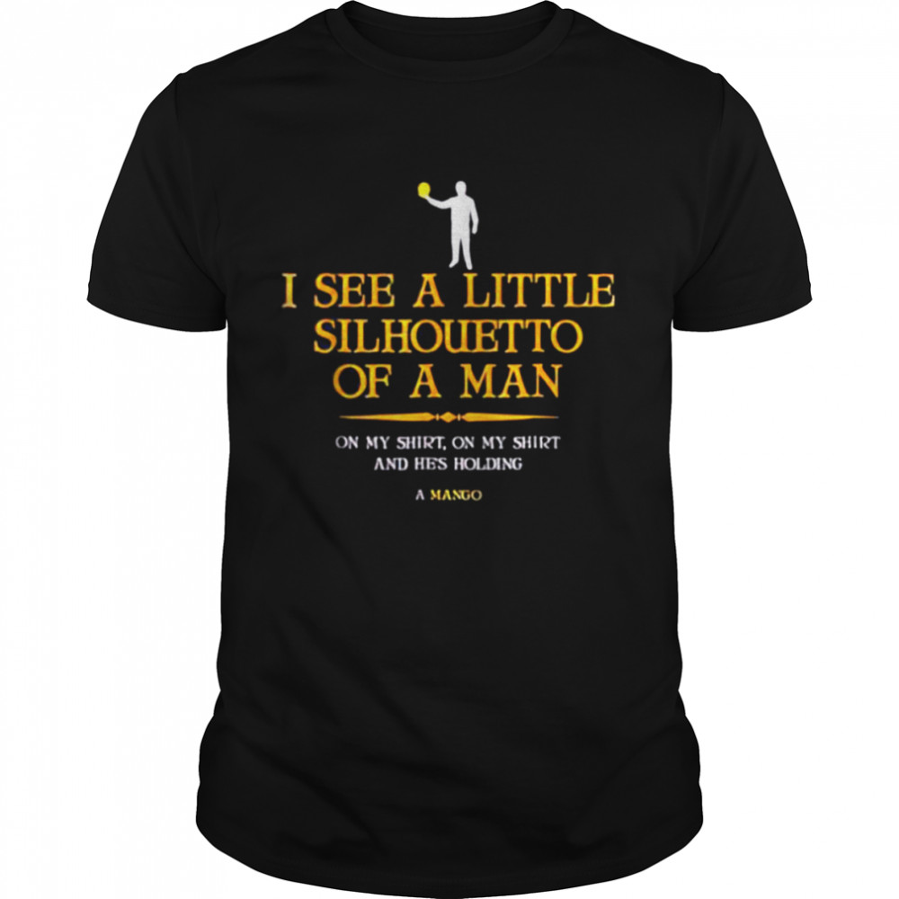 I see a little silhouetto of a man shirt Classic Men's T-shirt