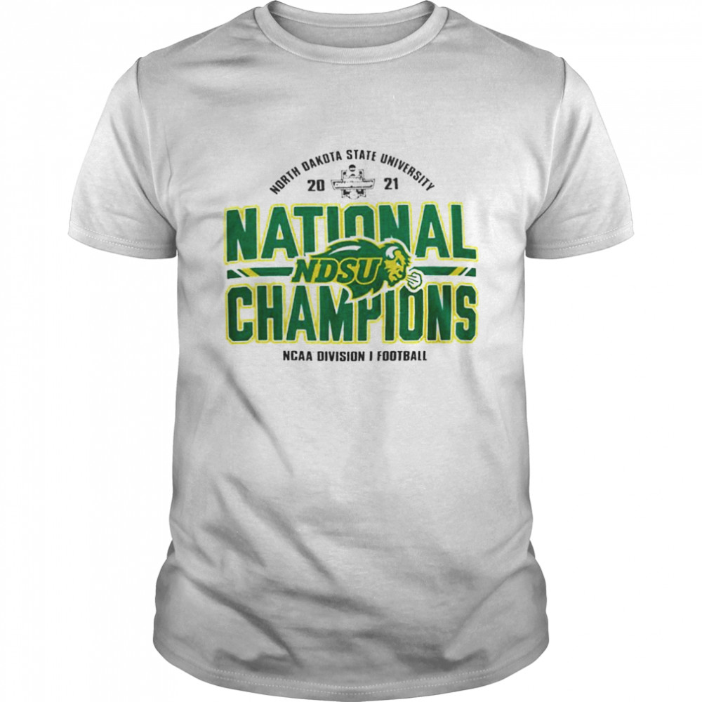 North Dakota State Bison 2021 FCS Football National Champions shirt Classic Men's T-shirt