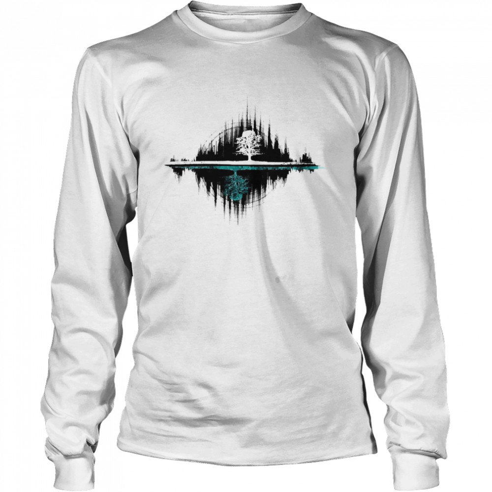 Tree Soundwave Long Sleeved T-shirt