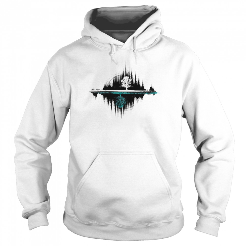 Tree Soundwave Unisex Hoodie