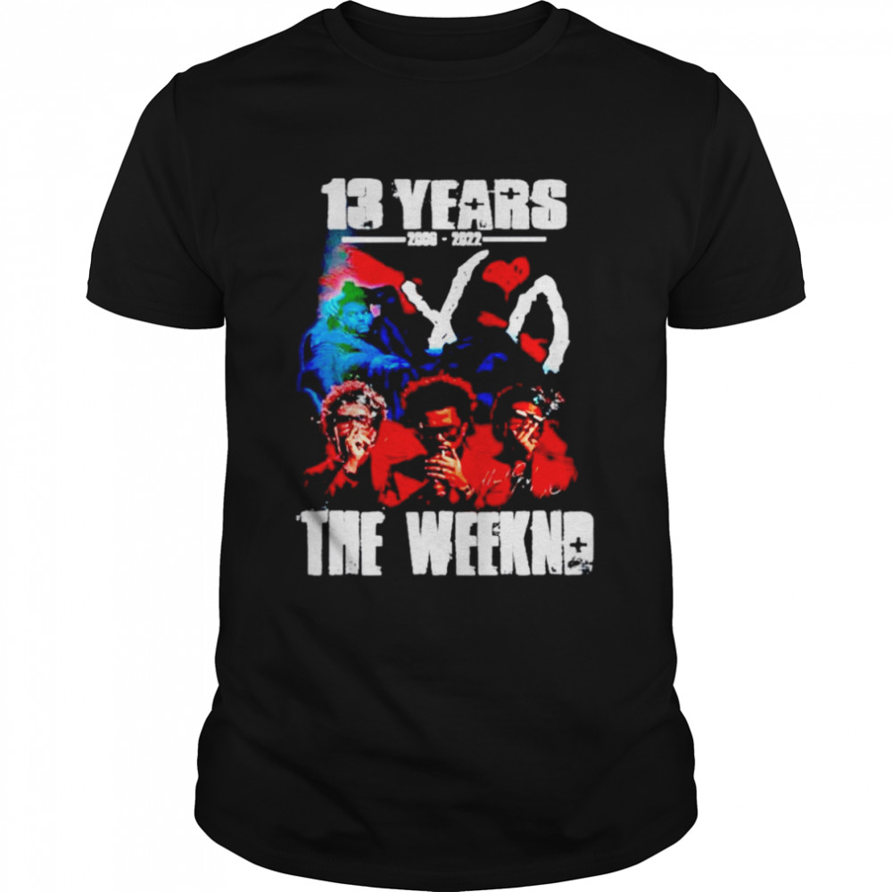 13 years of The Weeknd 2009 2022 shirt Classic Men's T-shirt