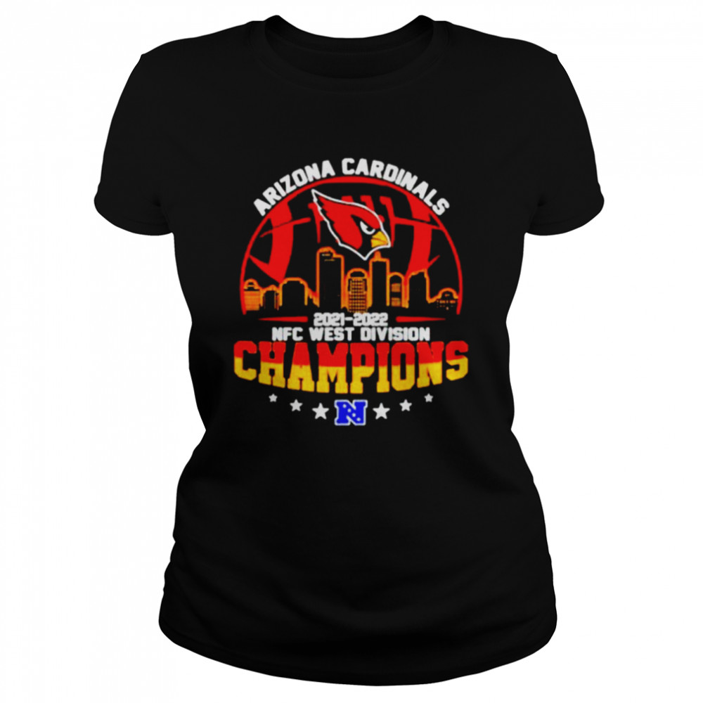 Arizona cardinals 2022 nfc west division champions shirt T Shirt Classic