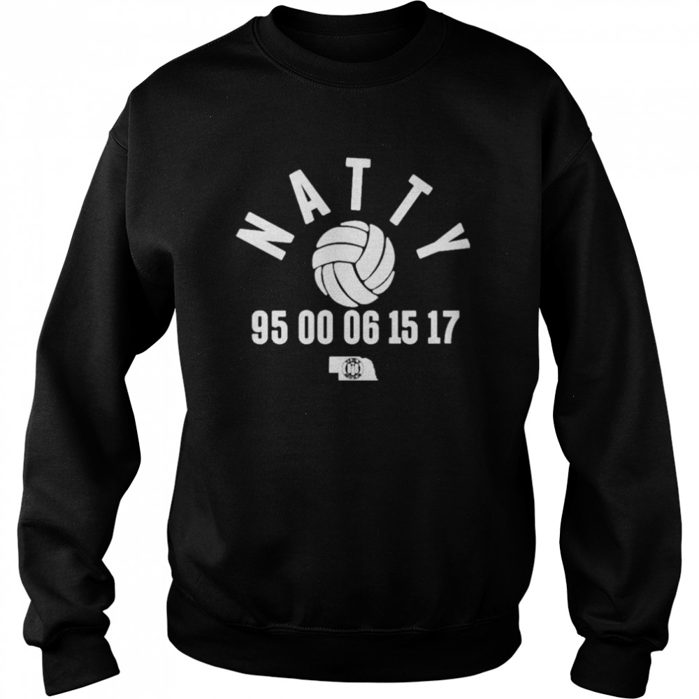 Bbb Printing Store Triple B Merch Natty 95 00 06 15 17 shirt Unisex Sweatshirt