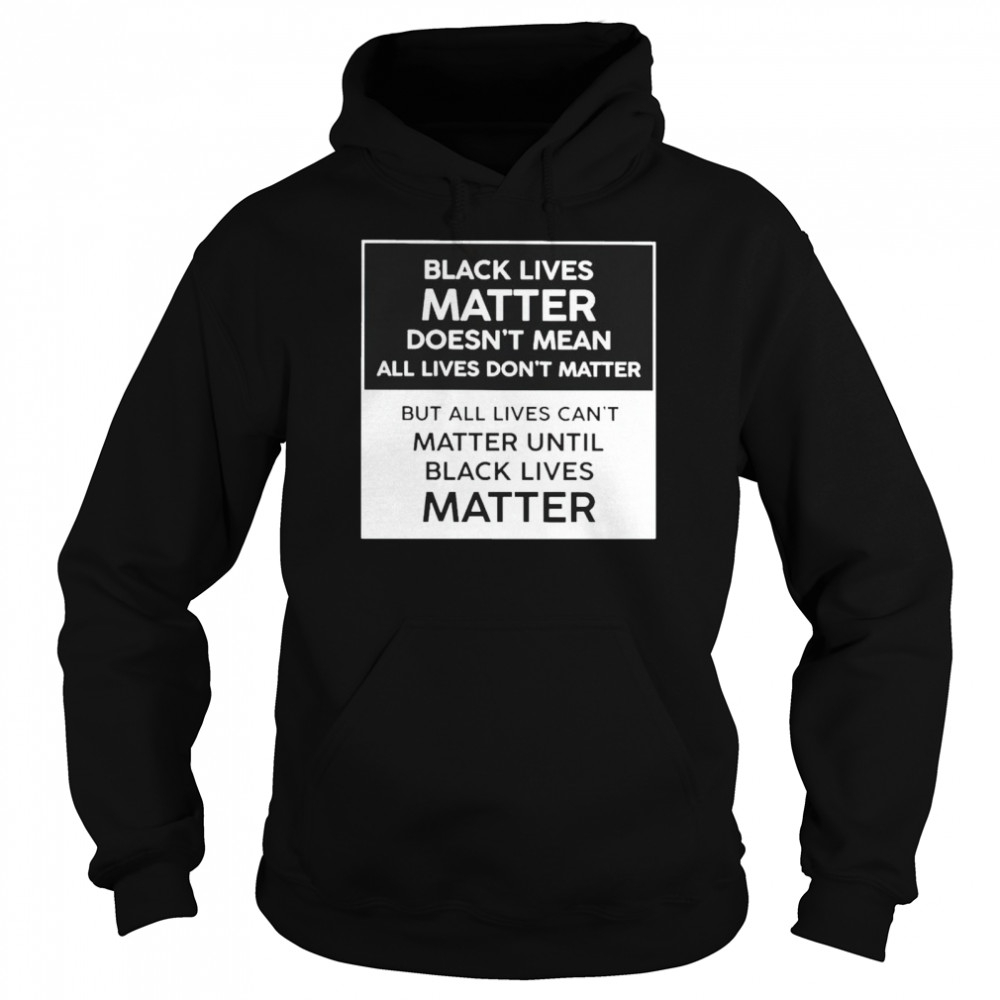 All lives matter outlet hoodie