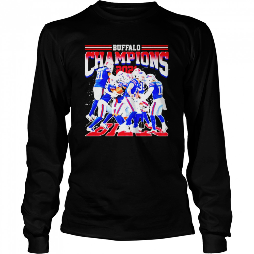 Buffalo Bills Champions 2021 shirt Long Sleeved T-shirt