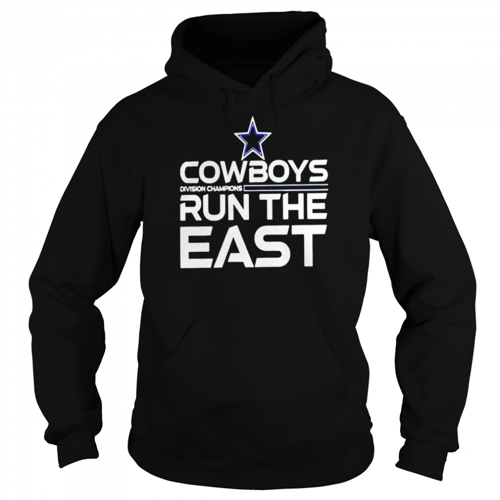 dallas Cowboys run the east division champions shirt Unisex Hoodie