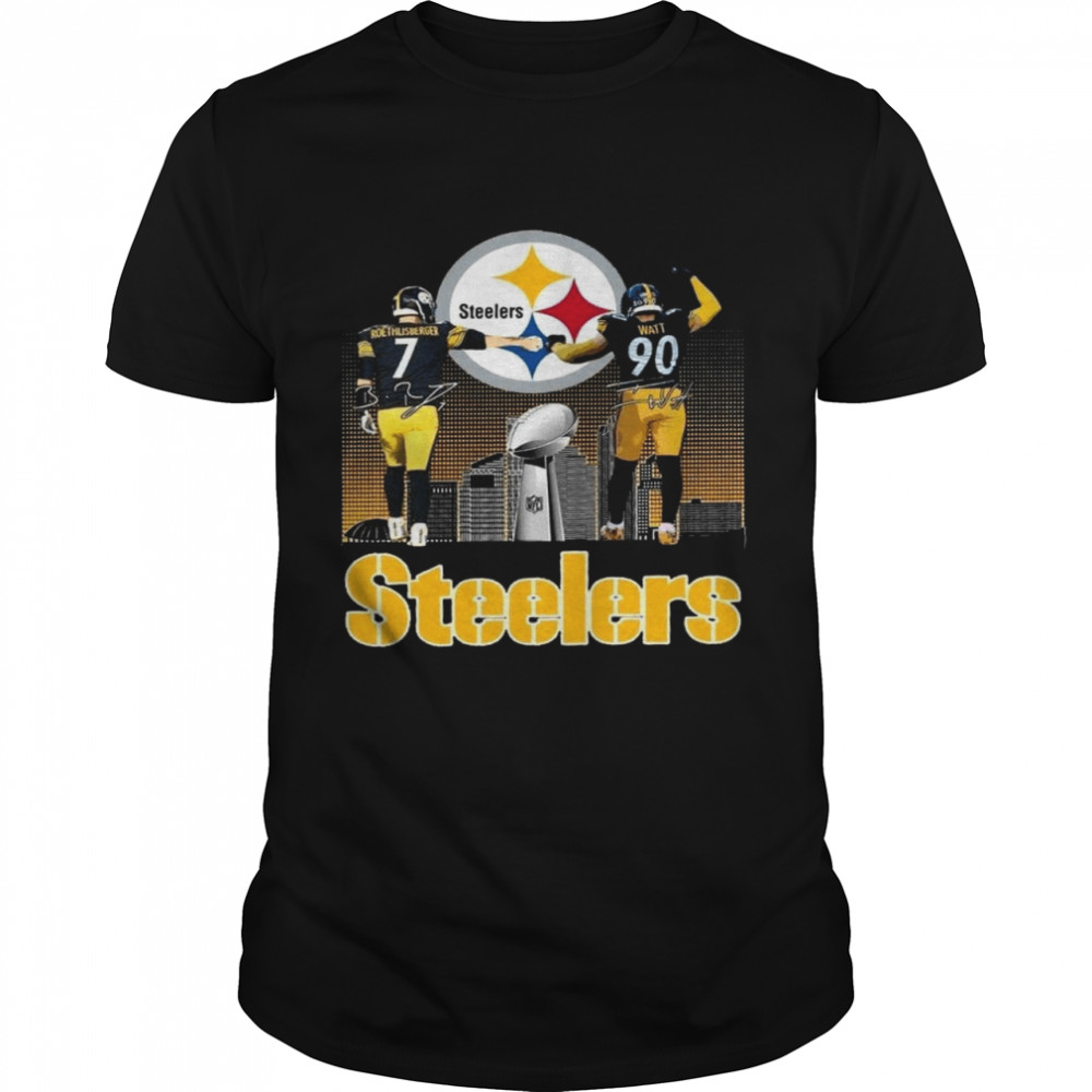 Steelers roethlisberger steelers watt shirt shirt Classic Men's T-shirt