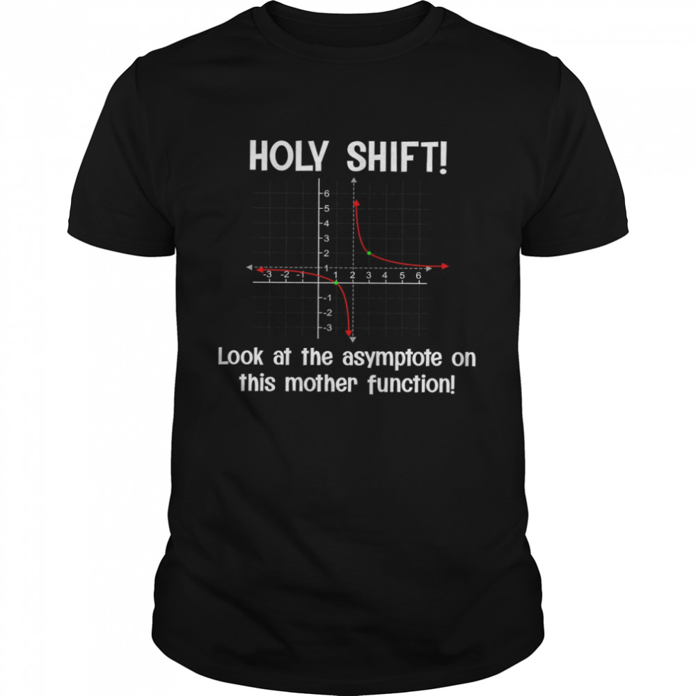 Holy Shift Look At The Asymptote On This Mother Function  Classic Men's T-shirt