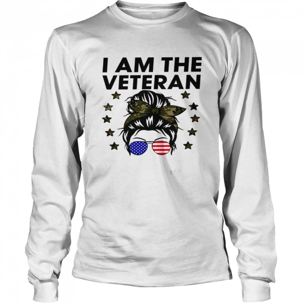 I am the veteran shirt Long Sleeved T-shirt