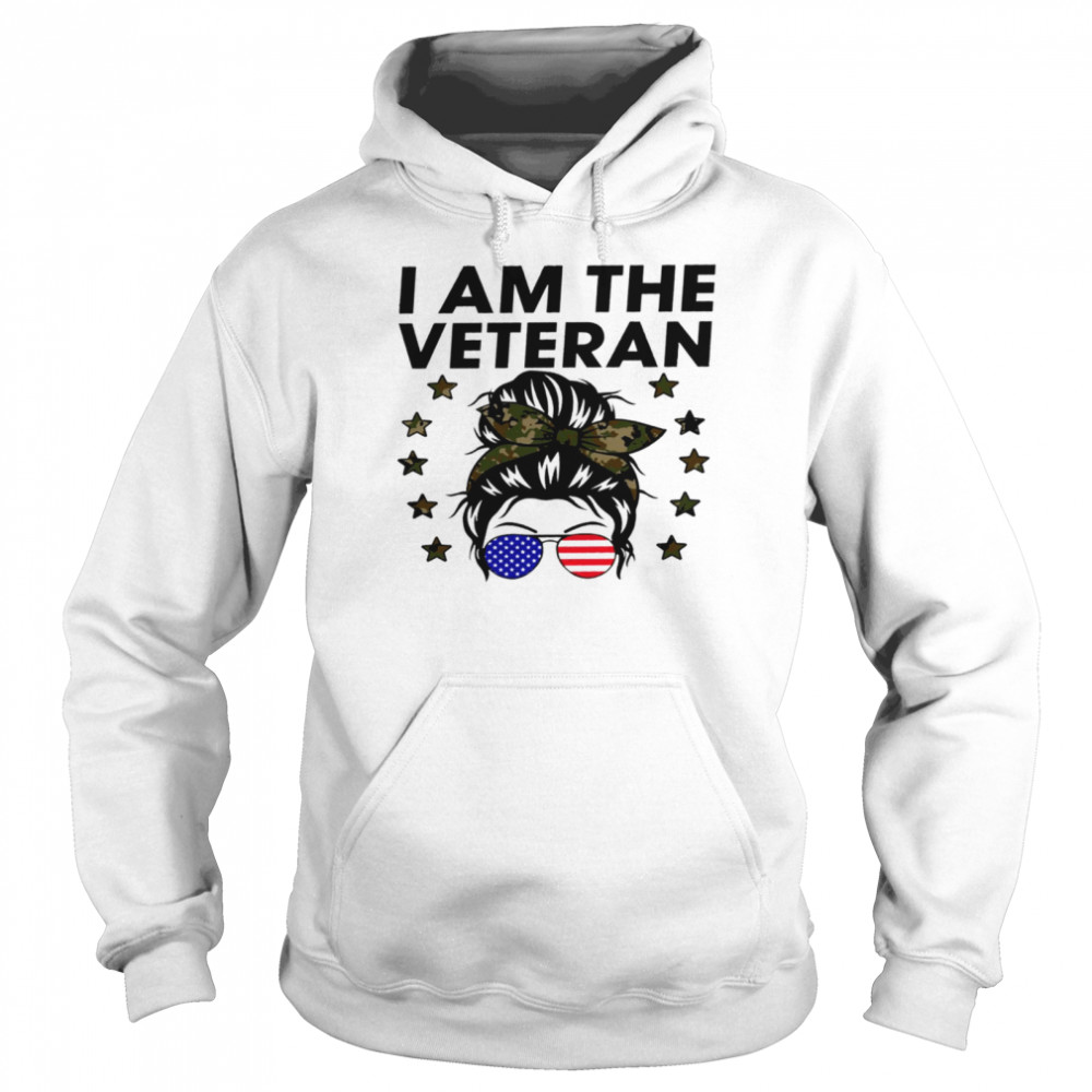 I am the veteran shirt Unisex Hoodie