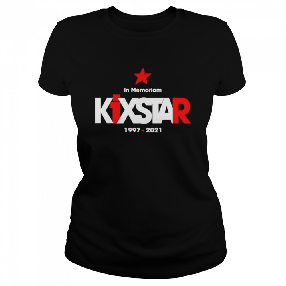 Kixstar In Memoriam 1997 2021 shirt Classic Women's T-shirt