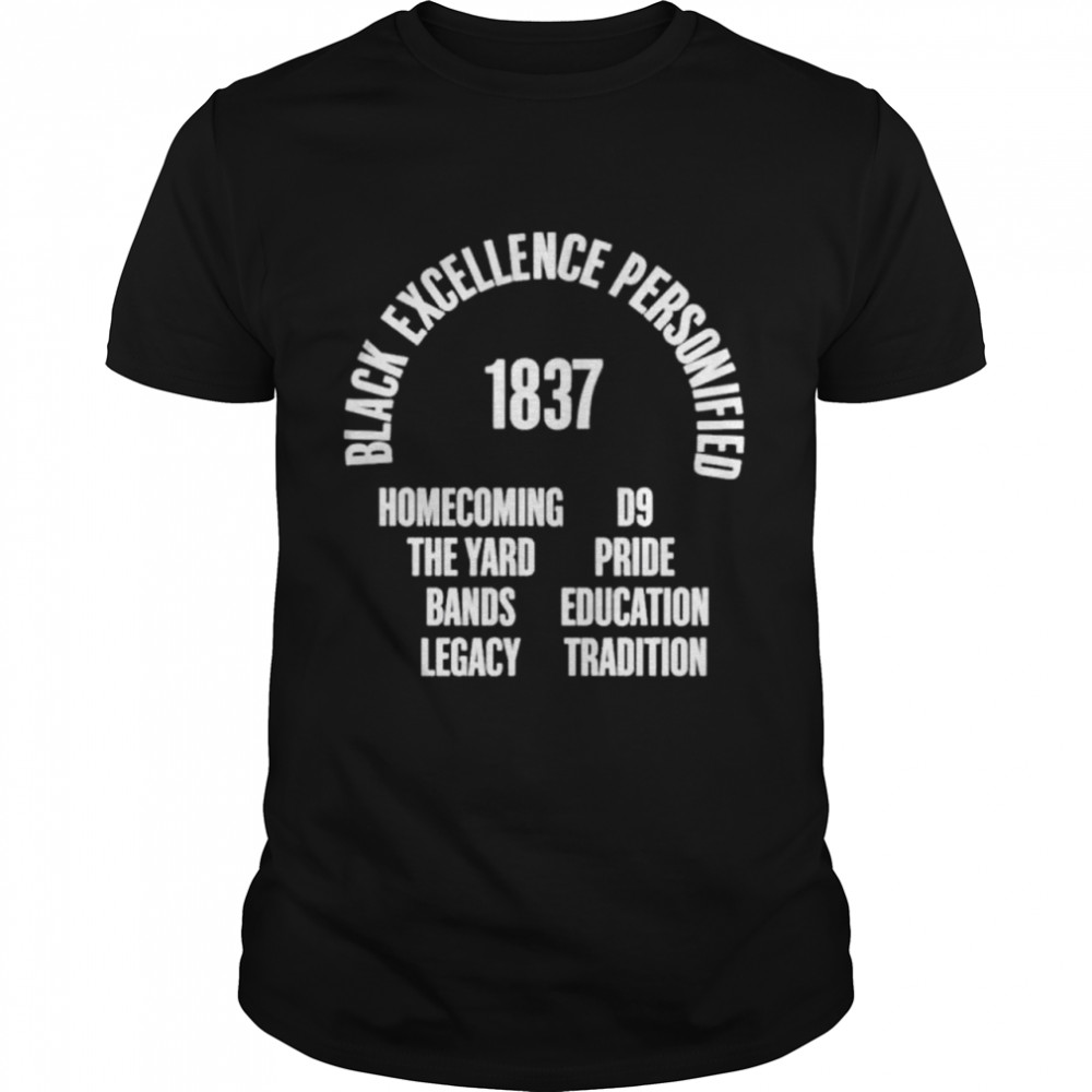 Kyle Harrison Support Black Colleges Black Excellence Personified 1837 shirt Classic Men's T-shirt