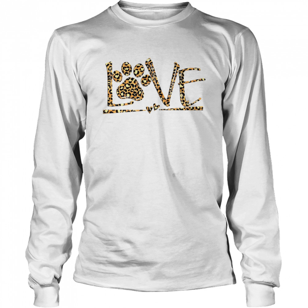 Love Dog Long Sleeved T-shirt