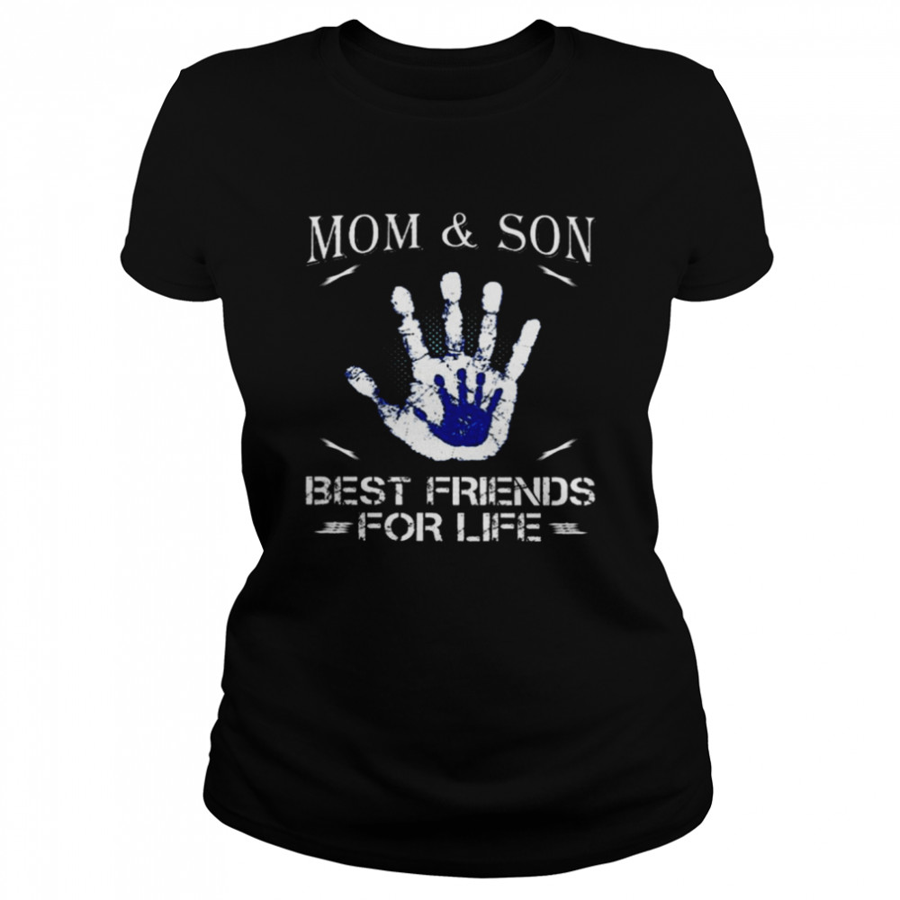 Mom & Son Best Friends For Life Classic Women's T-shirt