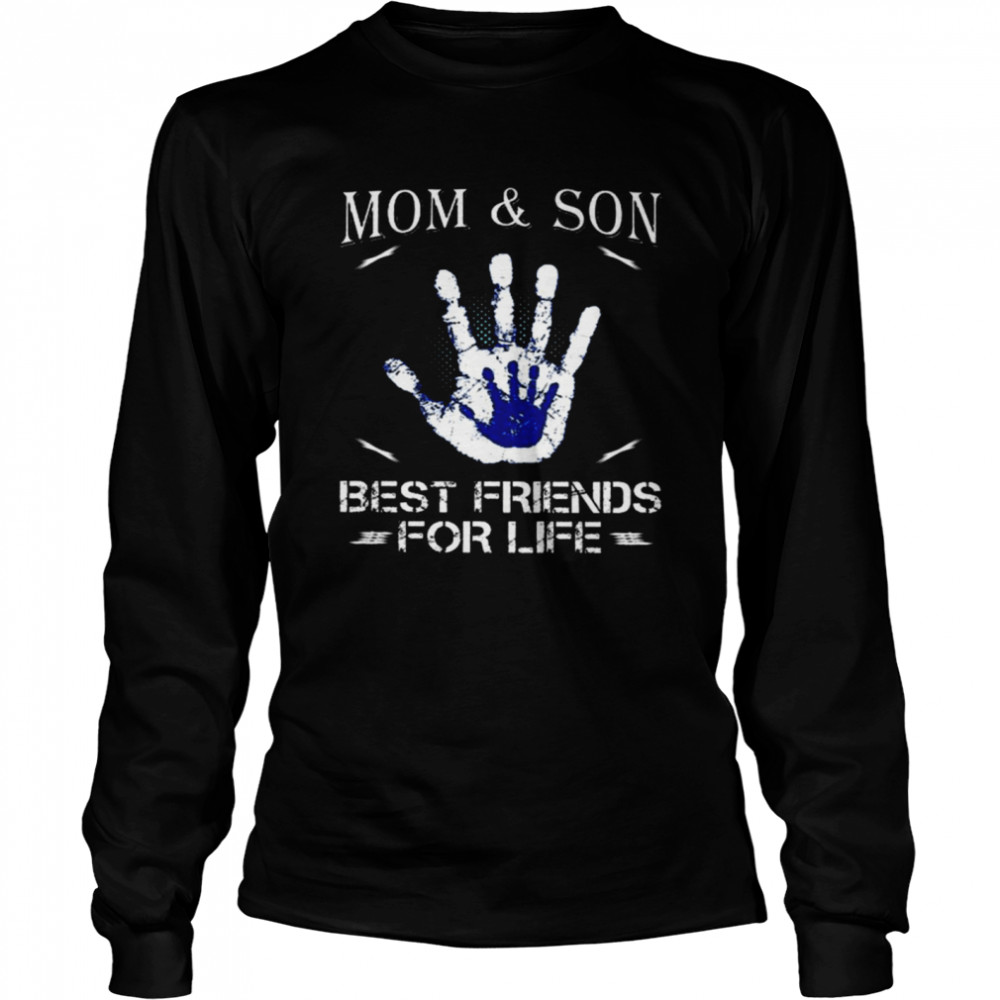 Mom & Son Best Friends For Life Long Sleeved T-shirt