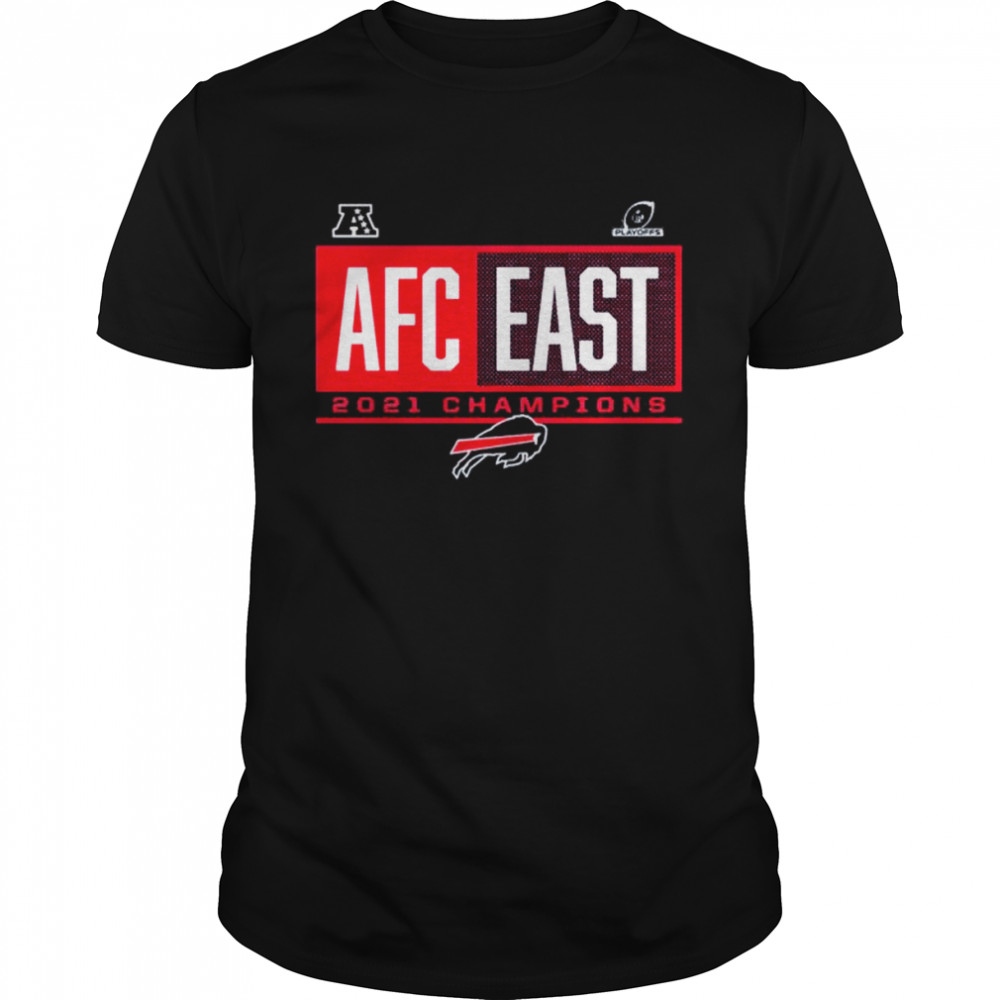 Buffalo Bills AFC East Division Champions 2021 Royal T-Shirt