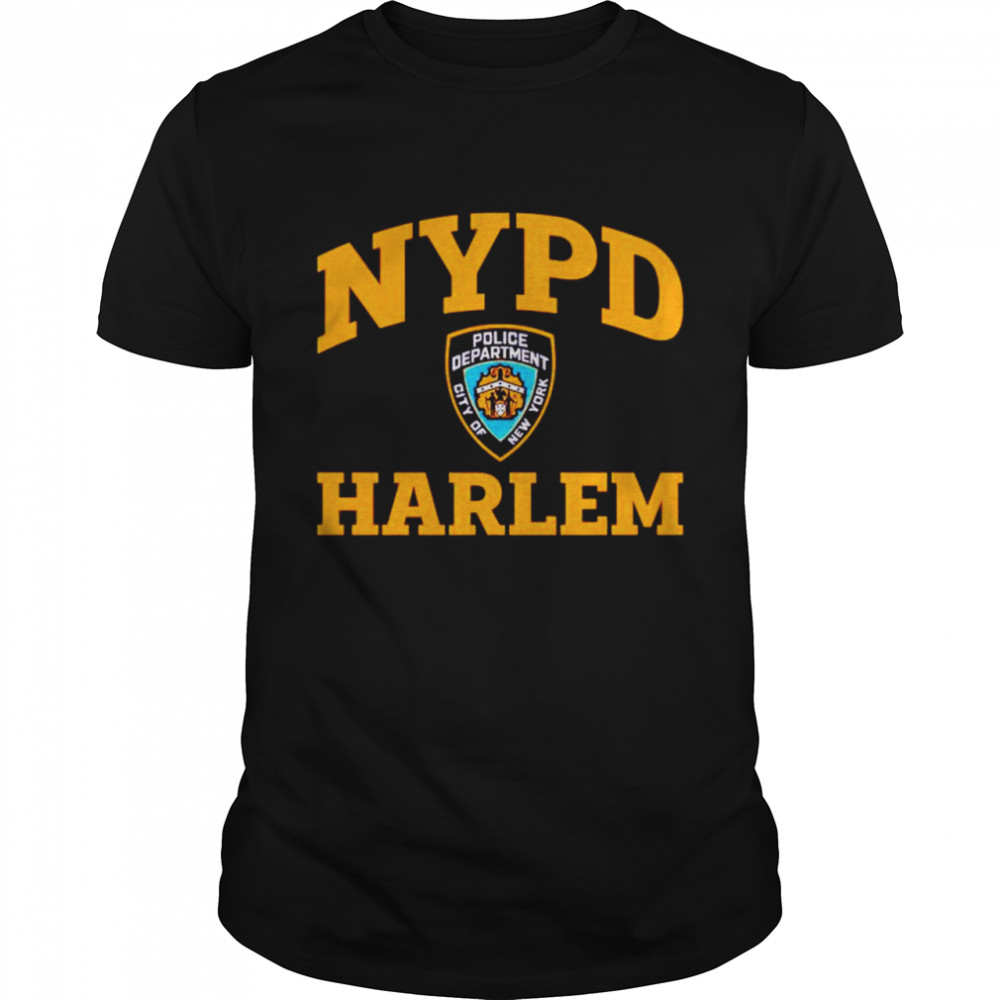 Nypd Departement De Police De New York Harlem shirt Classic Men's T-shirt