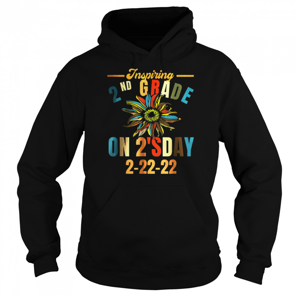 tnspiring Grade On Twosday 2-22-22 22nd February 2022 T- Unisex Hoodie