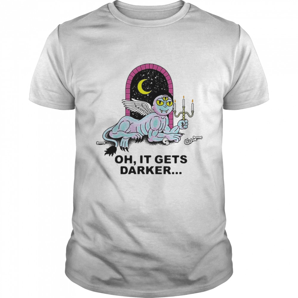 Rick And Morty It Gets Darker  Classic Men's T-shirt