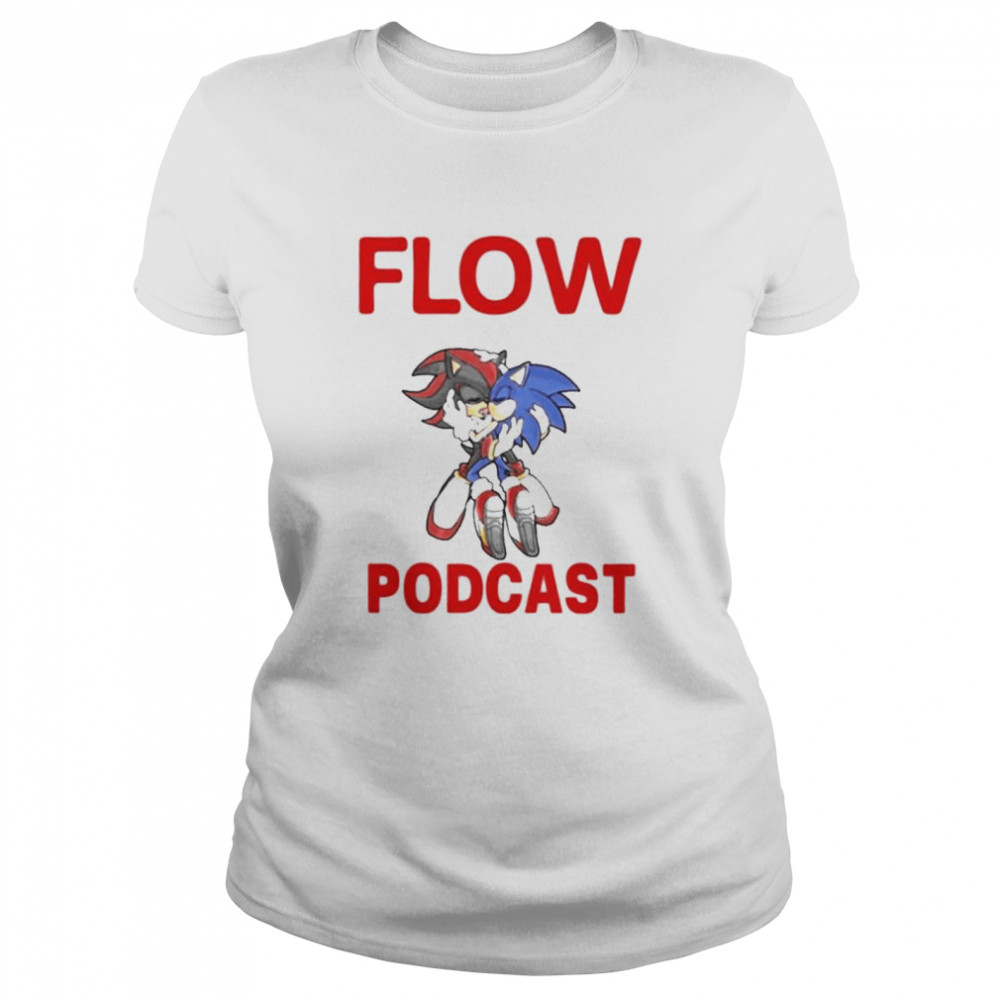 Virgingod Flow Podcast shirt Classic Women's T-shirt