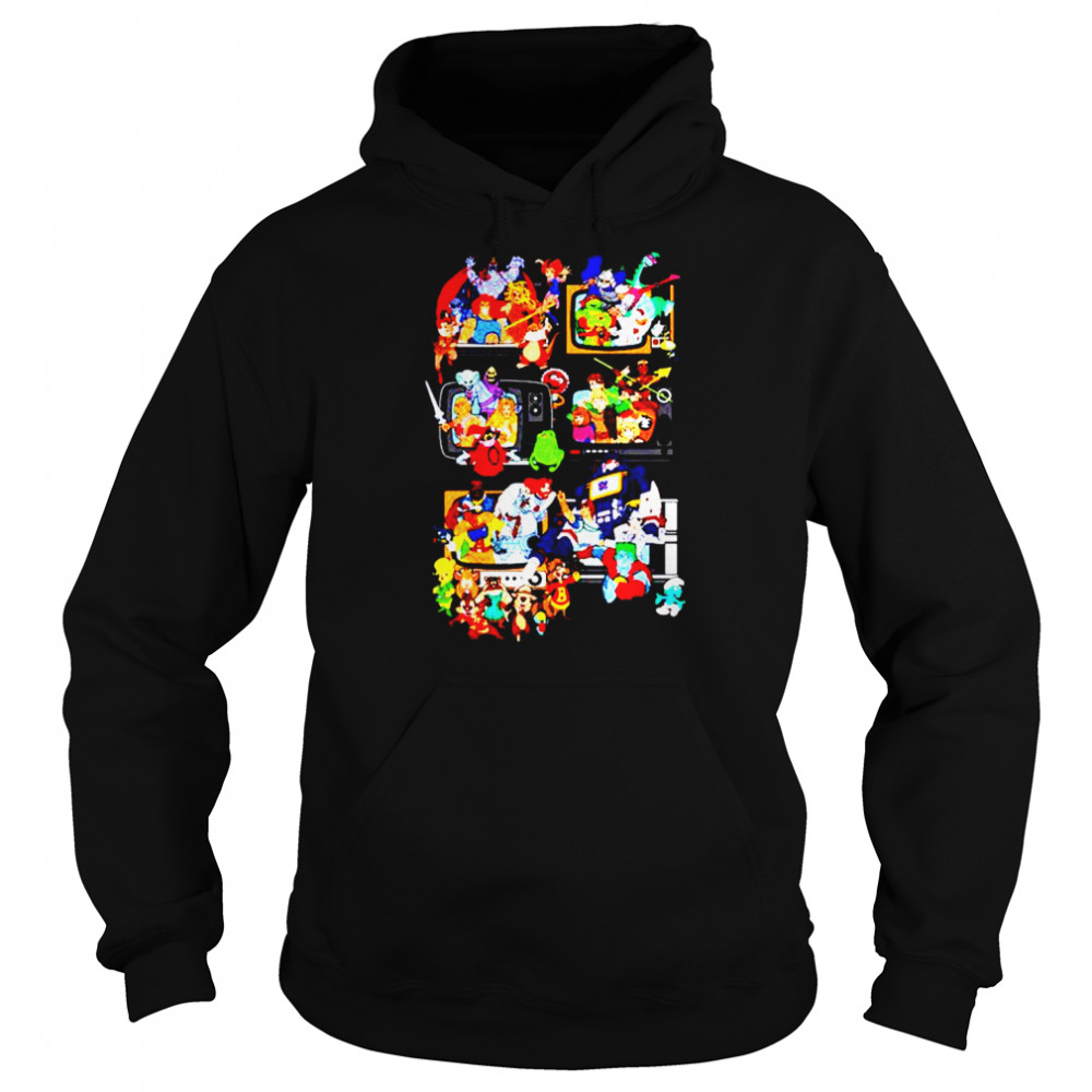 Cartoon Saturday Morning TV Toons shirt Unisex Hoodie