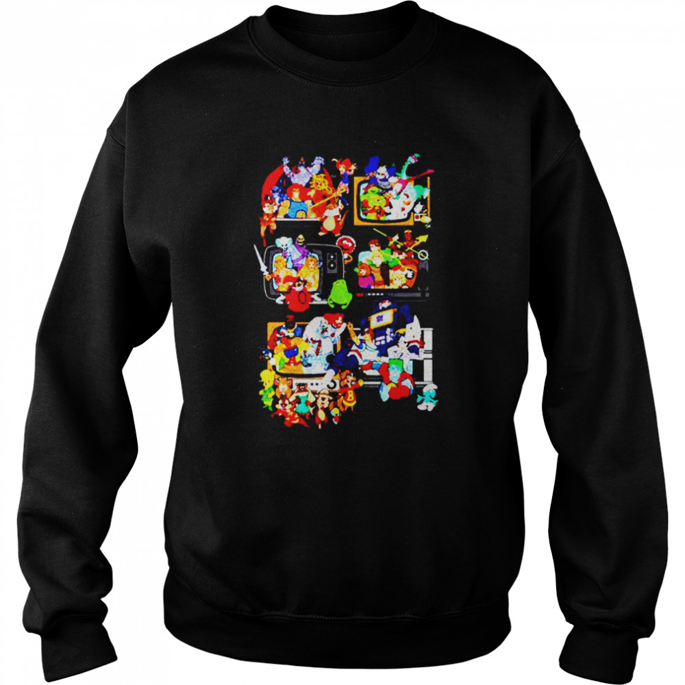 Cartoon Saturday Morning TV Toons shirt Unisex Sweatshirt