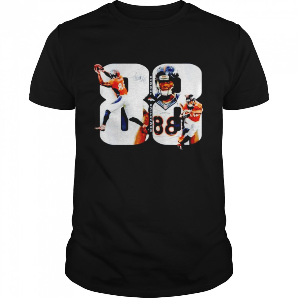 Denver Broncos Nfl Demaryius Thomas Signature shirt Classic Men's T-shirt