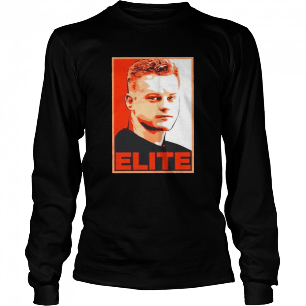 Joe Burrow ELITE Cincinnati Bengals shirt Long Sleeved T-shirt