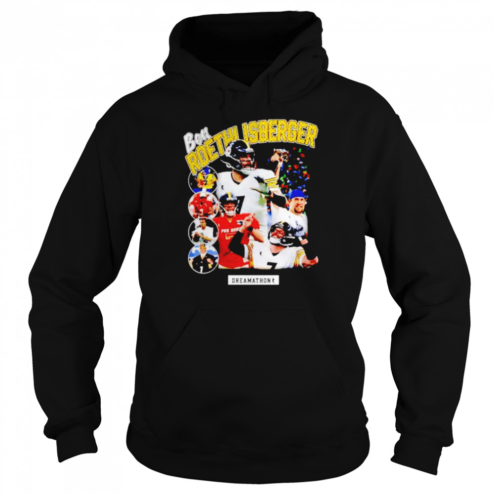 joe Haden Wearing Ben Roethlisberger Dreamathon shirt Unisex Hoodie