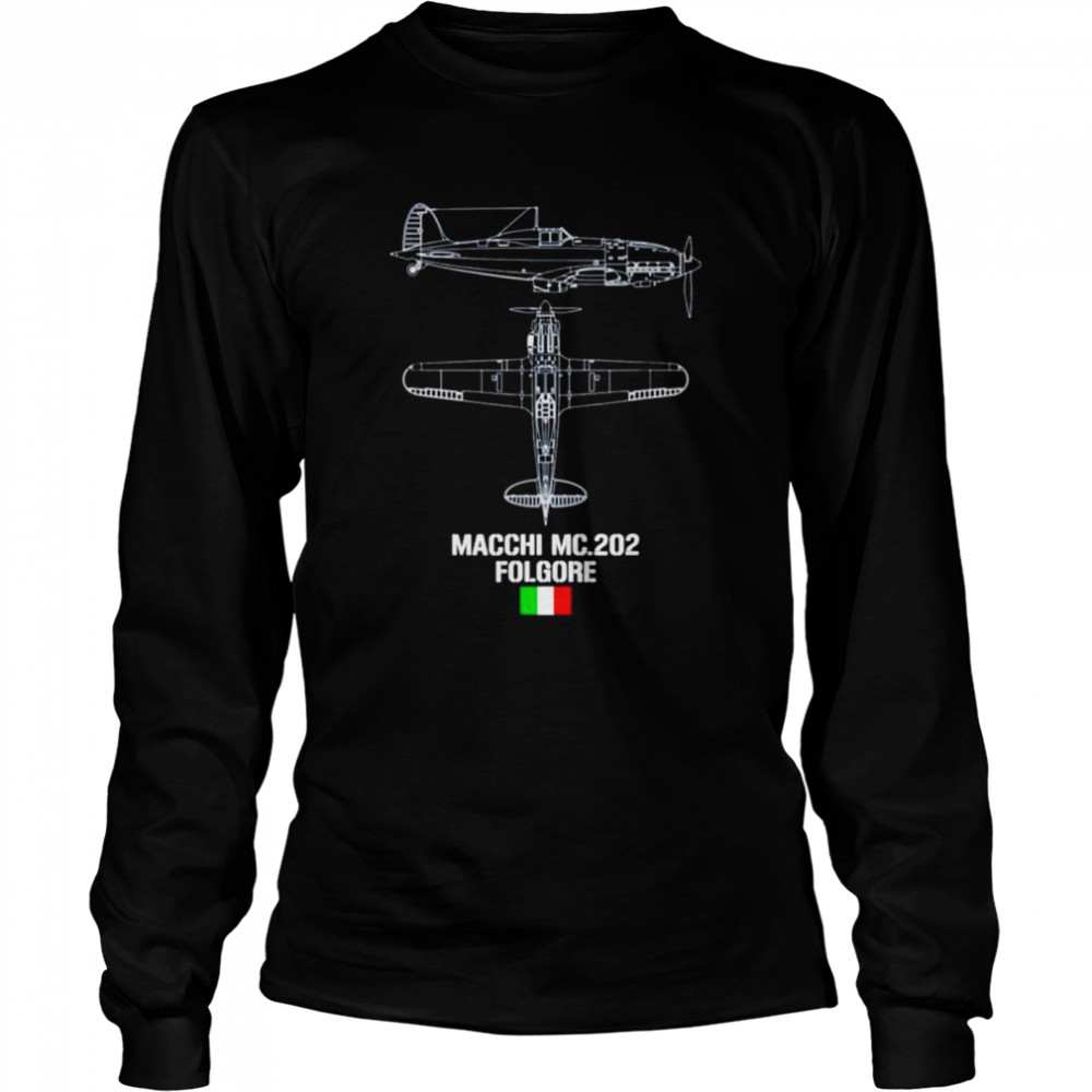 Macchi MC.202 Folgore shirt Long Sleeved T-shirt