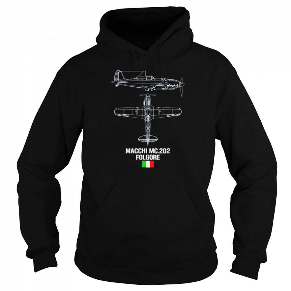 Macchi MC.202 Folgore shirt Unisex Hoodie