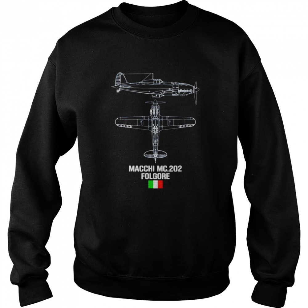 Macchi MC.202 Folgore shirt Unisex Sweatshirt