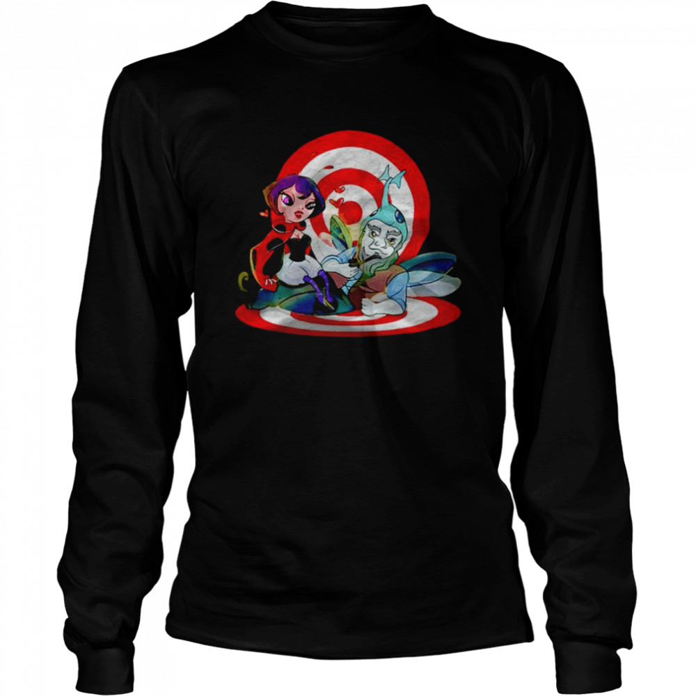 Nordic Gonk cartoon Ladybug Gnome shirt Long Sleeved T-shirt