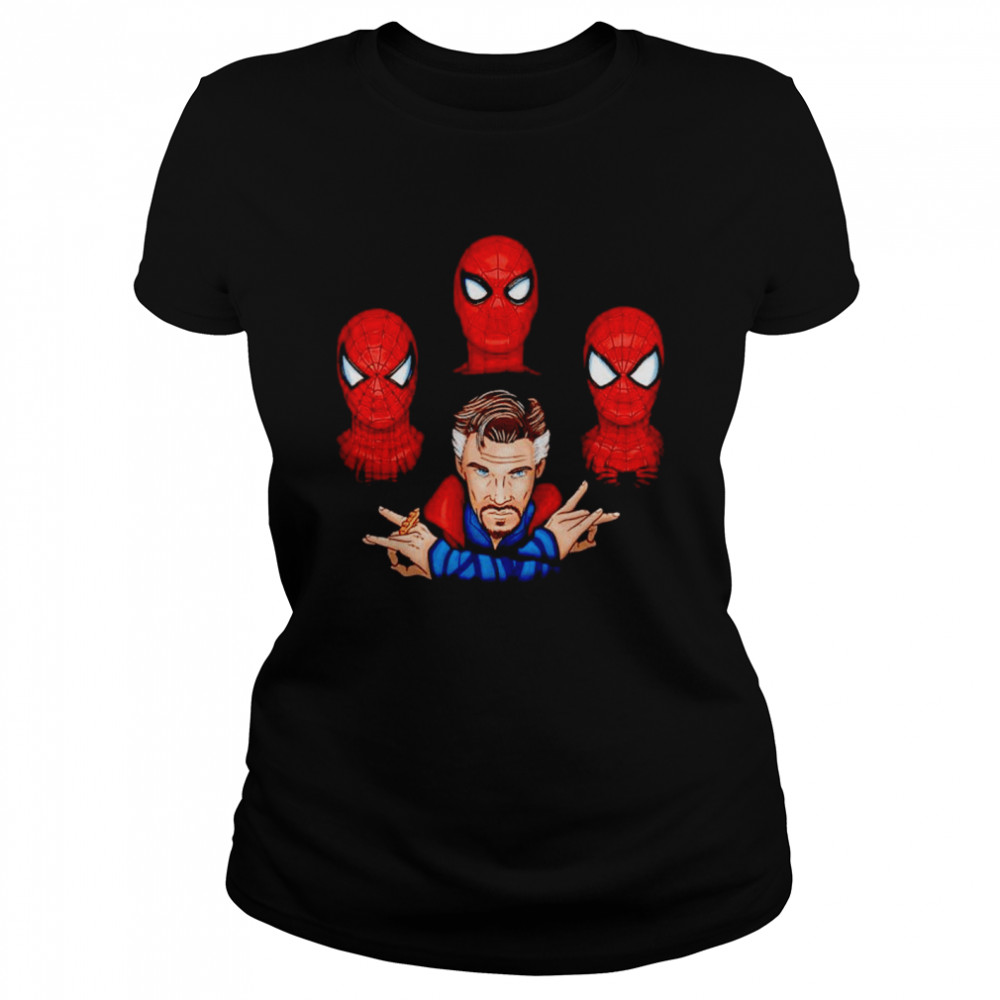 Spider-Man and Doctor Strange Multiverse Rhapsody shirt Classic Women's T-shirt